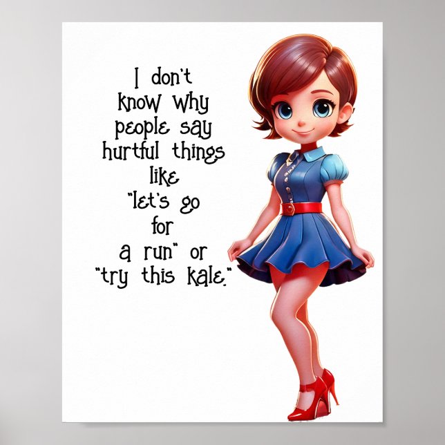 FUNNY STUFF ART POSTER (Vorne)