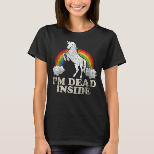 Funny Stuff - Einhorn Ich bin tot in Sarcastic De T-Shirt