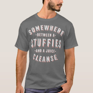 Funny Stuffies und ein Juice Cleanse Meeresfrüchte T-Shirt
