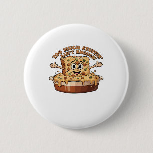 Funny Stuffing Overload Erntedank Classic T-Shi Button