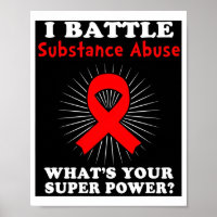 Funny Substance Autism Awareness Poster