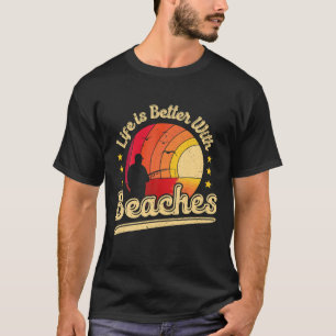 Funny Summer Fishing Surflife ist besser mit B T-Shirt