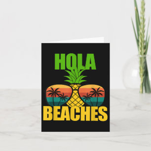 Funny Summer Vacay Beach T Sun Gles Cruise Hola Karte