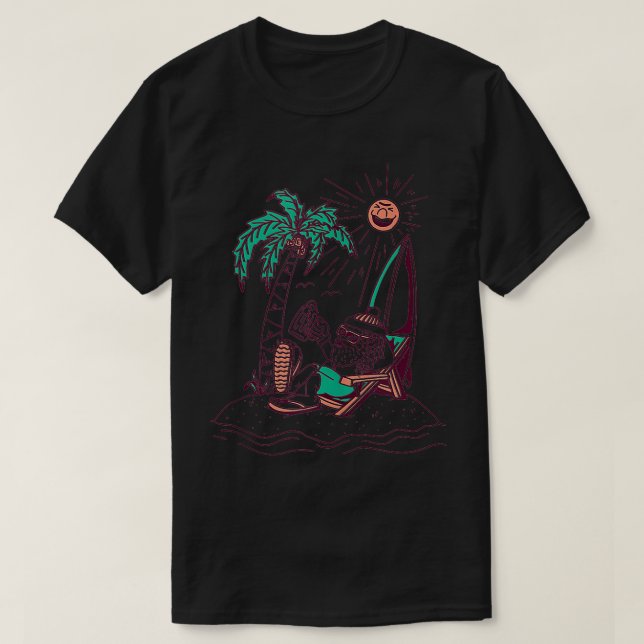 Funny Summer Weihnachten im Juli T-Shirt (Design vorne)