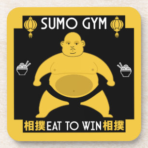Funny Sumo Wrestler Getränkeuntersetzer