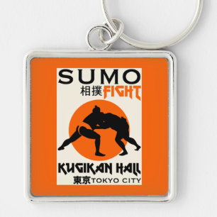 Funny Sumo Wrestler Schlüsselanhänger