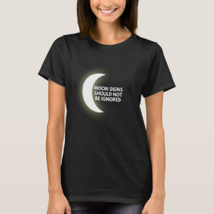 Funny Sun Moon Astrologie Astronomin Astronomie T-Shirt