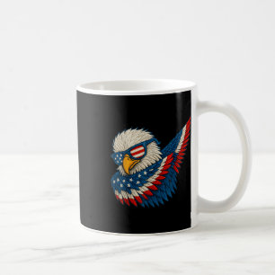 Funny Sungles Patriotic Eagle Merica Dabbing 4th O Kaffeetasse