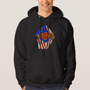 Funny Super Granddaddy Hero Familie Hoodie