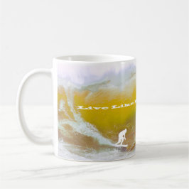 Funny Surf Zitat Kaffeetasse