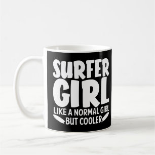 Funny Surfer Girl for Women Mama Surfen Kaffeetasse