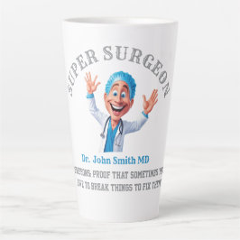 Funny Surgeon Cartoon Gift for Doctors & Nurses Milchtasse