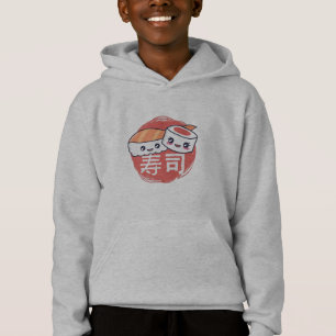 Funny Sushi Cartoon Design Hoodie