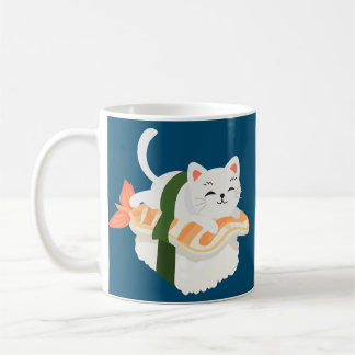 Funny Sushi Katzen für alle Katzen Liebhaber Kaffeetasse