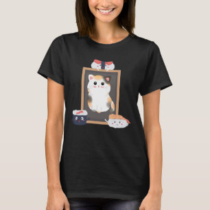 Funny Sushi Lieben Niedlich Cat Kawaii T-Shirt