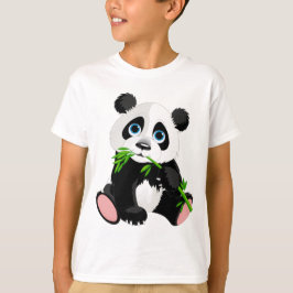 Funny süße Tier T - Shirt für Kinder Panda