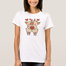 Funny Sweet Chic Niedliche, farbenfrohe Schweine