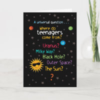 Funny/Sweet Space Teens Geburtstag