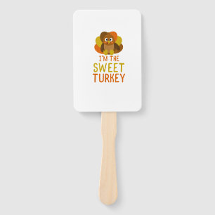 Funny Sweet Türkei Familienmatte Erntedank Fächer