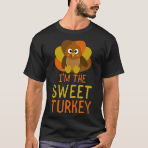 Funny Sweet Türkei Familienmatte Erntedank T-Shirt