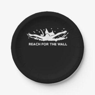 Funny Swift Geschenk Schwimmer Sportschwimmer Team Pappteller