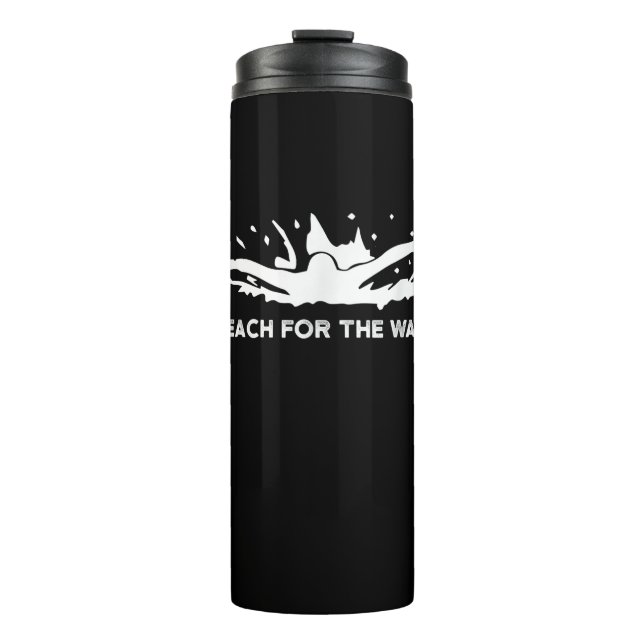 Funny Swift Geschenk Schwimmer Sportschwimmer Team Thermosbecher (Vorderseite)