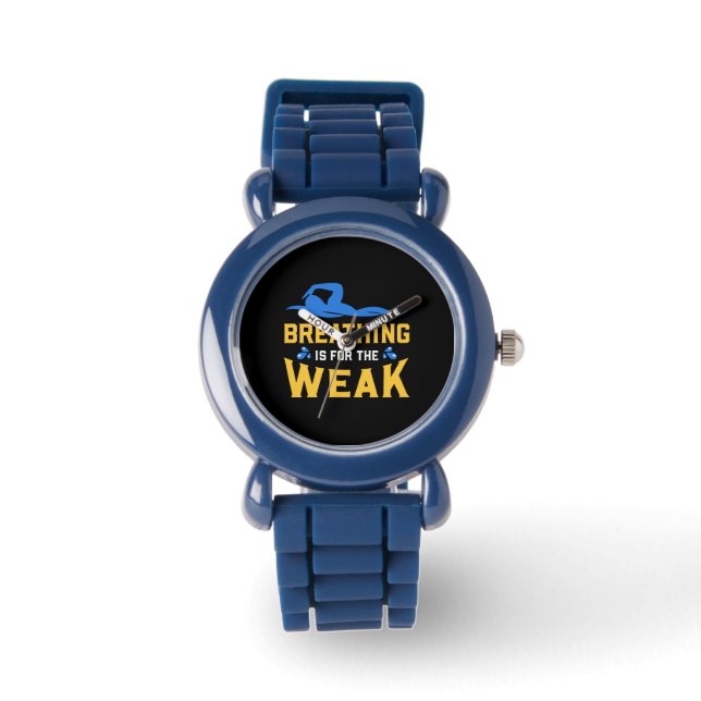 Funny Swimming Armbanduhr (Vorderseite)