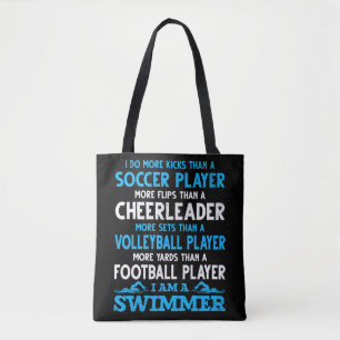 Funny Swimming Definition Schwimmer Tasche