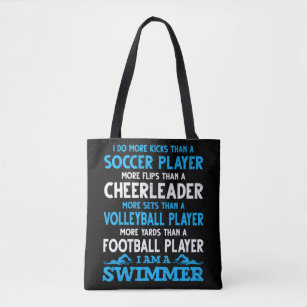 Funny Swimming Definition Schwimmer Tasche