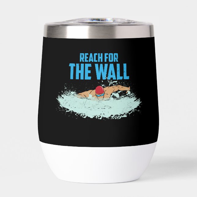 Funny Swimming Zitat Schwimmer Geschenk (Vorderseite)