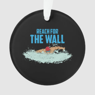 Funny Swimming Zitat Schwimmer Geschenk Ornament