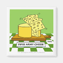 Funny Swiss Cartoon Art Army Knife Spaß