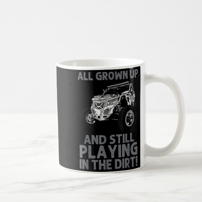 Funny Sxs Design For Men Women Offroading Utv Side Kaffeetasse (Rechts)