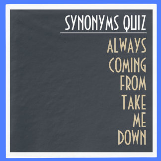 Funny Synonym Rickroll Party Serviette