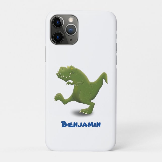 Funny T rex dinosaurier Cartoon Spaß Case-Mate iPhone Hülle (Rückseite)