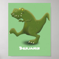 Funny T rex dinosaurier Cartoon Spaß