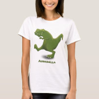 Funny T rex dinosaurier Cartoon Spaß