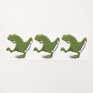 Funny T rex dinosaurier Cartoon Spaß Yogamatte