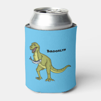 Funny T rex dinosaurier Illustration Dosenkühler