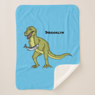 Funny T rex dinosaurier Illustration Sherpadecke