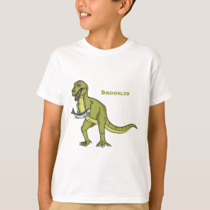 Funny T rex dinosaurier Illustration T-Shirt