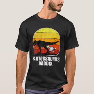 Funny T-rex Tyrannosaurus Dinosaur Rex Dino Vater T-Shirt