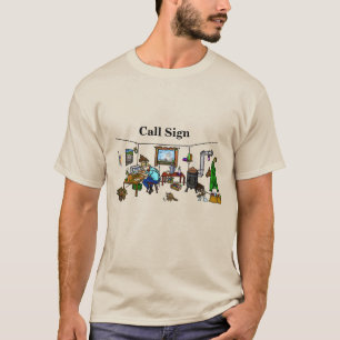 Funny T - Shirt des Funknetzbetreibers außerhalb d