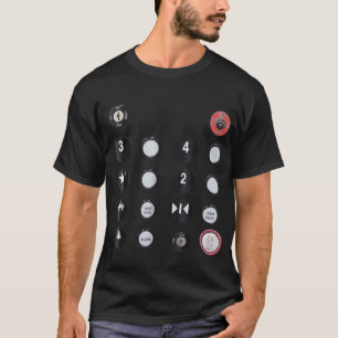 Funny T - Shirt - Elevator Button T-Shirt