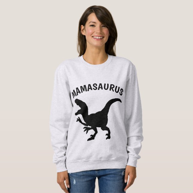 Funny T - Shirt for Mama, Mamasaurus (Vorne ganz)