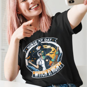Funny T-shirt infirmière d'Halloween