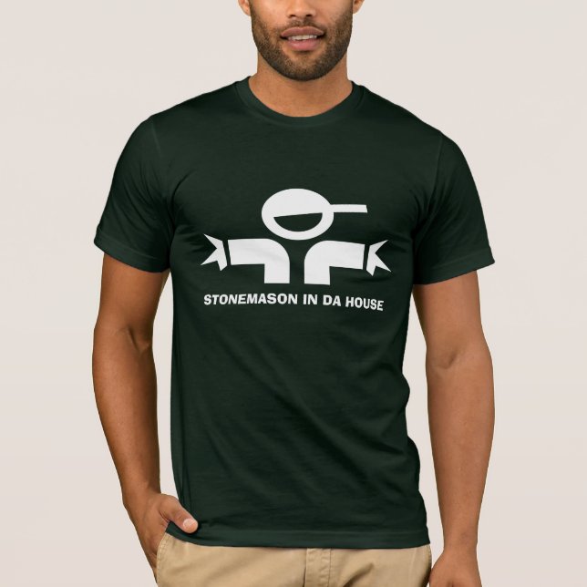 Funny T - Shirt mit Zitat für Steinmetze (Vorderseite)