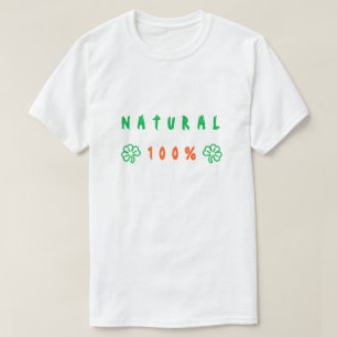 Funny T - Shirt Natural - Benutzerdefinierter Text