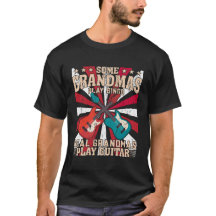 Funny T - Shirt Real Grandmas spielen Bingo und Gi