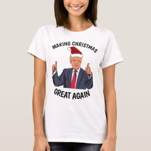 Funny T-shirts DONALD TRUMP CHRISTMAS